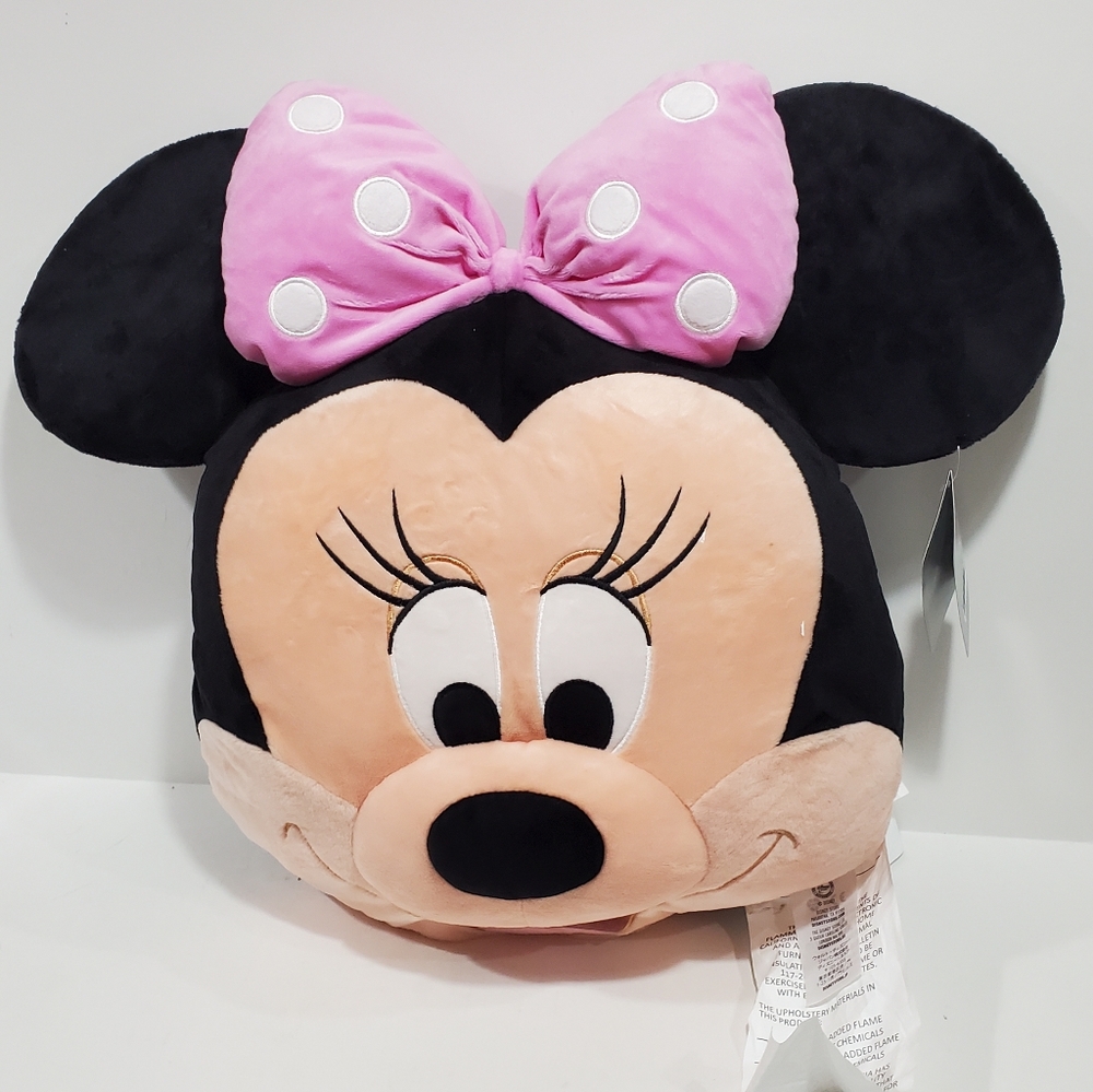 Minnie Mouse Head Pillow